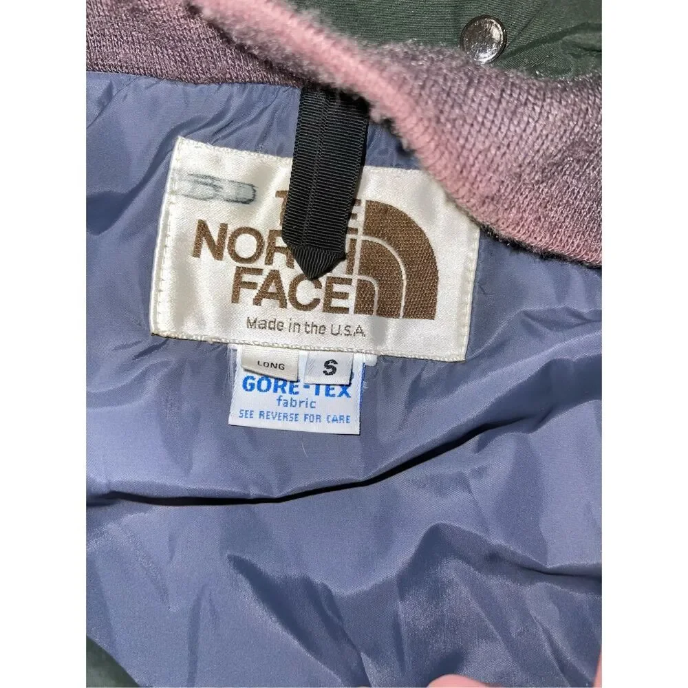 Vintage Green Military‎ North Face JacketMens Small Long Gore-Tex Gorpcore A40